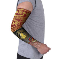 Danish Empire Arm Sleeves Kalmar Union With Viking Patterns - Wonder Print Shop