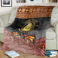 Danish Empire Blanket Kalmar Union With Viking Patterns - Wonder Print Shop