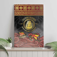 Danish Empire Canvas Wall Art Kalmar Union With Viking Patterns - Wonder Print Shop