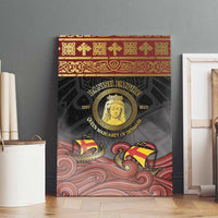 Danish Empire Canvas Wall Art Kalmar Union With Viking Patterns - Wonder Print Shop