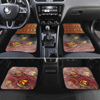 Danish Empire Car Mats Kalmar Union With Viking Patterns - Wonder Print Shop