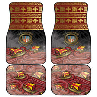 Danish Empire Car Mats Kalmar Union With Viking Patterns - Wonder Print Shop