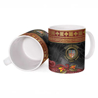 Danish Empire Ceramic Mug Kalmar Union With Viking Patterns - Wonder Print Shop