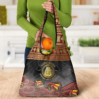 Danish Empire Grocery Bag Kalmar Union With Viking Patterns - Wonder Print Shop