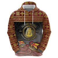 Danish Empire Hoodie Kalmar Union With Viking Patterns - Wonder Print Shop