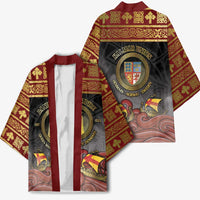 Danish Empire Kimono Kalmar Union With Viking Patterns - Wonder Print Shop