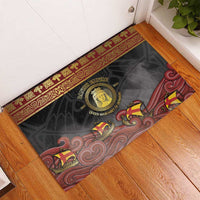 Danish Empire Rubber Doormat Kalmar Union With Viking Patterns - Wonder Print Shop