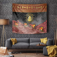Danish Empire Tapestry Kalmar Union With Viking Patterns - Wonder Print Shop