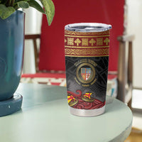Danish Empire Tumbler Cup Kalmar Union With Viking Patterns - Wonder Print Shop