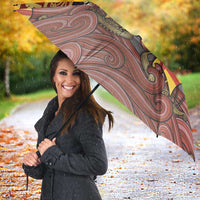 Danish Empire Umbrella Kalmar Union With Viking Patterns - Wonder Print Shop