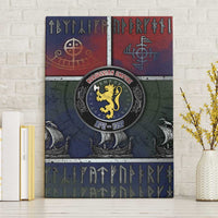 Norwegian Empire Canvas Wall Art Ancient Viking Patterns - Wonder Print Shop