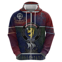 Personalized Norwegian Empire Hoodie Ancient Viking Patterns - Wonder Print Shop
