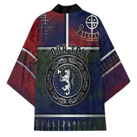 Personalized Norwegian Empire Kimono Ancient Viking Patterns - Wonder Print Shop