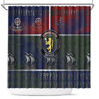 Norwegian Empire Shower Curtain Ancient Viking Patterns - Wonder Print Shop