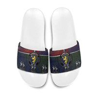 Norwegian Empire Slide Sandals Ancient Viking Patterns - Wonder Print Shop