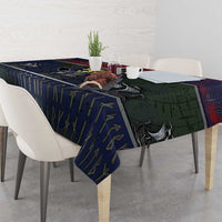 Norwegian Empire Tablecloth Ancient Viking Patterns - Wonder Print Shop