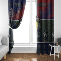 Norwegian Empire Window Curtain Ancient Viking Patterns - Wonder Print Shop