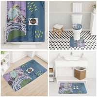 Climbing Bathroom Set Mountain Art Retro Style