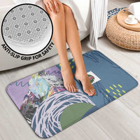 Climbing Bathroom Set Mountain Art Retro Style