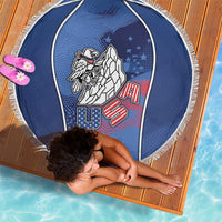 USA Climbing Beach Blanket American Eagle Climber