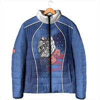 Custom USA Climbing Padded Jacket American Eagle Climber