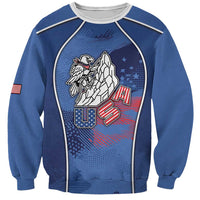 Custom USA Climbing Sweatshirt American Eagle Climber