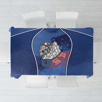 USA Climbing Tablecloth American Eagle Climber