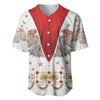 American Eagle Rock Star Costume Baseball Jersey Vintage 70s Rhinestone Patriotic Stage Outfit