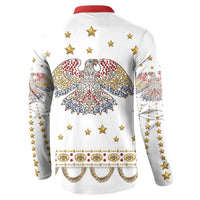 American Eagle Rock Star Costume Button Sweatshirt Vintage 70s Rhinestone Patriotic Stage Outfit