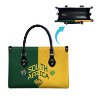 South Africa Football Leather Bag Diamond Protea Flower Symmetrical Style