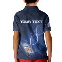 Personalized Falkland Islands Is In My DNA Kid Polo Shirt - Wonder Print Shop