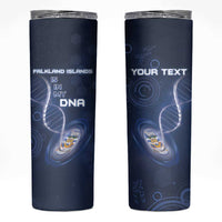Personalized Falkland Islands Is In My DNA Skinny Tumbler - Wonder Print Shop