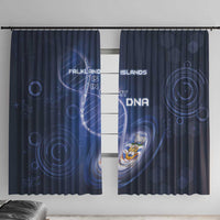 Falkland Islands Is In My DNA Window Curtain - Wonder Print Shop