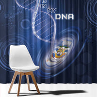 Falkland Islands Is In My DNA Window Curtain - Wonder Print Shop