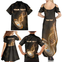 Personalized Anguilla Is In My DNA Family Matching Summer Maxi Dress and Hawaiian Shirt - Wonder Print Shop