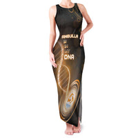 Personalized Anguilla Is In My DNA Family Matching Tank Maxi Dress and Hawaiian Shirt - Wonder Print Shop