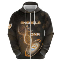 Personalized Anguilla Is In My DNA Hoodie - Wonder Print Shop