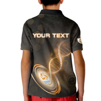 Personalized Anguilla Is In My DNA Kid Polo Shirt - Wonder Print Shop