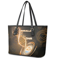 Anguilla Is In My DNA Leather Tote Bag - Wonder Print Shop