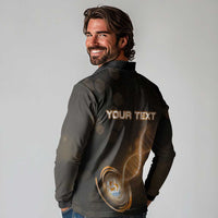 Personalized Anguilla Is In My DNA Long Sleeve Polo Shirt - Wonder Print Shop