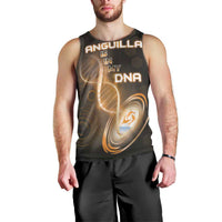 Personalized Anguilla Is In My DNA Men Tank Top - Wonder Print Shop