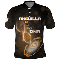 Personalized Anguilla Is In My DNA Polo Shirt - Wonder Print Shop