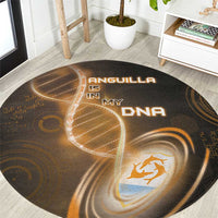 Anguilla Is In My DNA Round Carpet - Wonder Print Shop