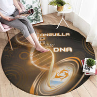 Anguilla Is In My DNA Round Carpet - Wonder Print Shop