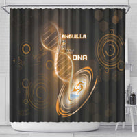 Anguilla Is In My DNA Shower Curtain - Wonder Print Shop