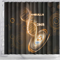 Anguilla Is In My DNA Shower Curtain - Wonder Print Shop