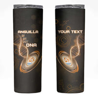 Personalized Anguilla Is In My DNA Skinny Tumbler - Wonder Print Shop
