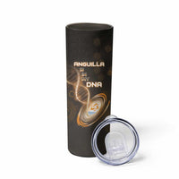Personalized Anguilla Is In My DNA Skinny Tumbler - Wonder Print Shop