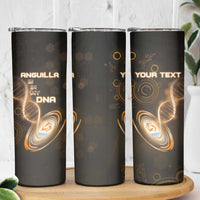 Personalized Anguilla Is In My DNA Skinny Tumbler - Wonder Print Shop