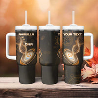 Personalized Anguilla Is In My DNA Tumbler With Handle - Wonder Print Shop